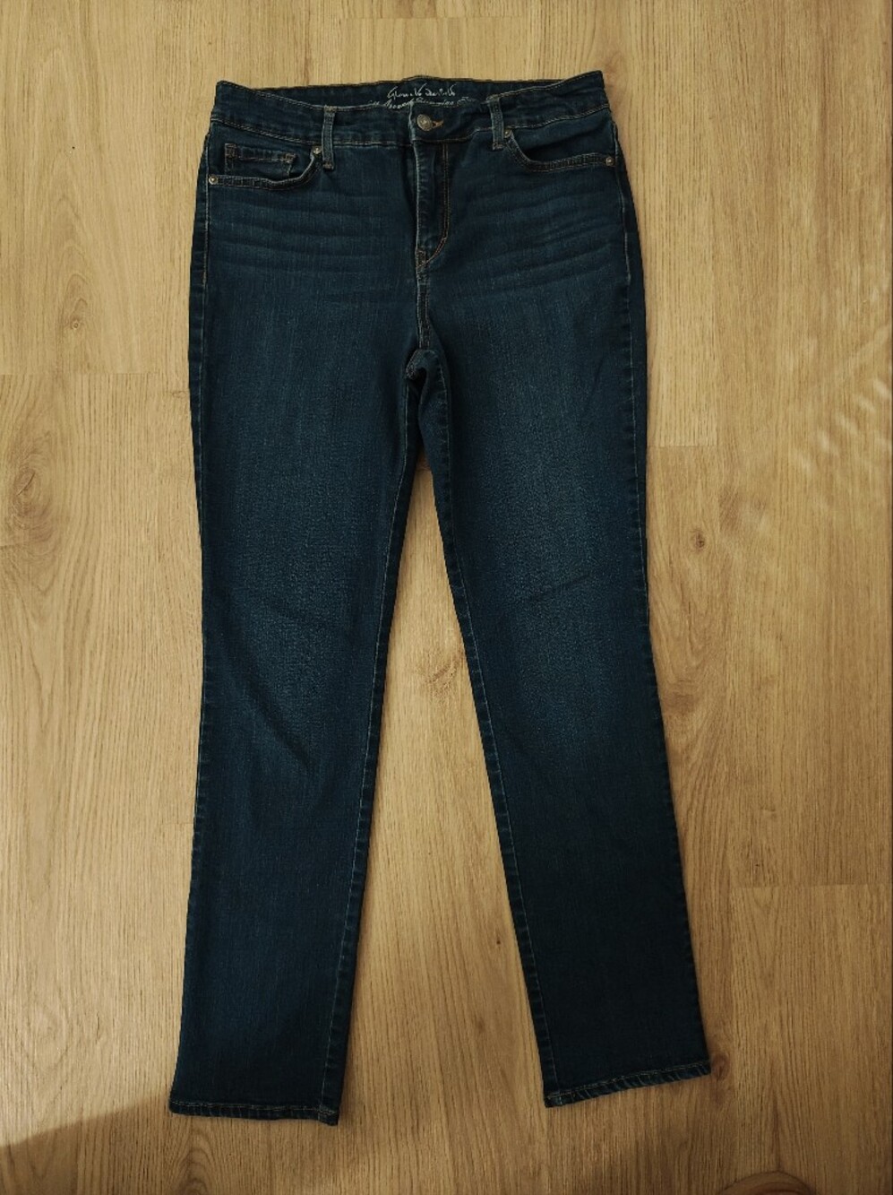 Gloria Vanderbilt Dark Indigo Slimming Jeans Size 8
